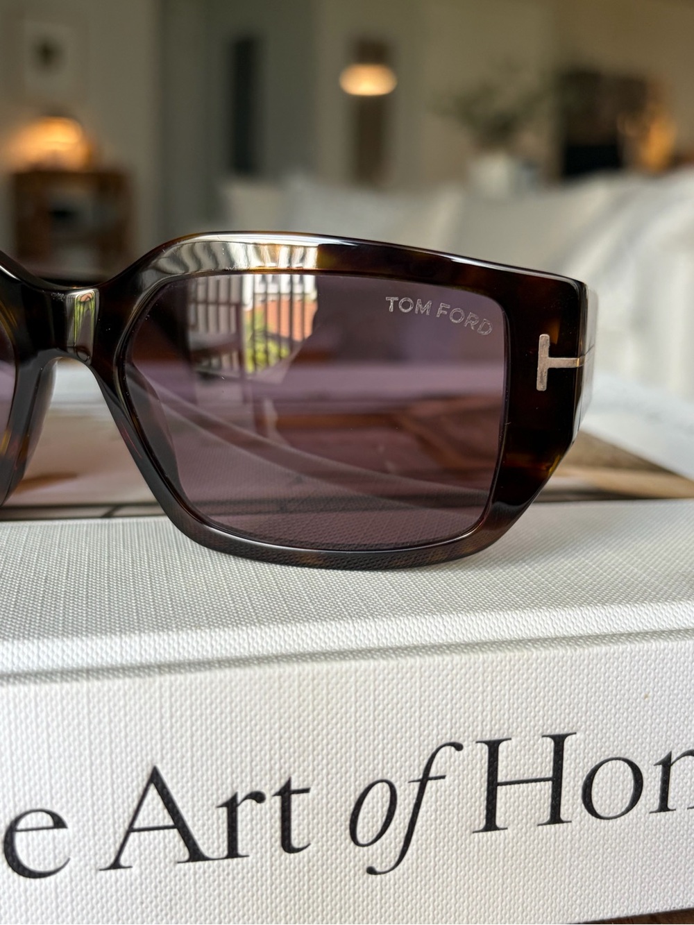 Tom Ford Silvano-02 TF989 52Y Havana Square Sunglasses 56mm - Picture 8 of 16